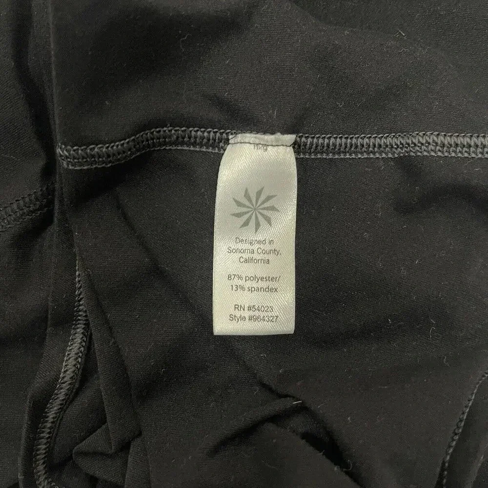 Women’s Athleta Athletic Tank Top Black Racerback Stretch, Size XS - Picture 4 of 4